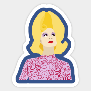 Female Martian Sticker